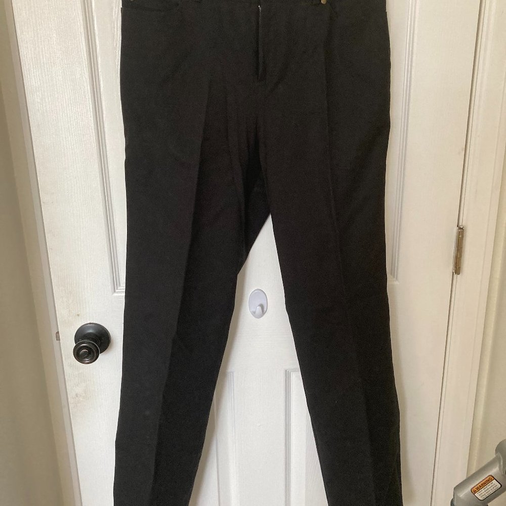 Ellen Tracy Linda Allard - Black Jean Styled Slacks - Style TEMU3641 J049 - Size